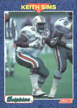 1991 Score Young Superstars #14 Keith Sims