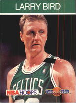1990 NBA Hoops Collect A Book #37 Larry Bird