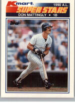 1990 Topps K-Mart Super Stars #17 Don Mattingly