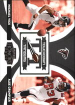 2005 Playoff Honors Touchdown Tandems #TT-1 Michael Vick|Alge Crumpler
