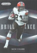 2021 Panini Prizm Brilliance #B-13 Nick Chubb
