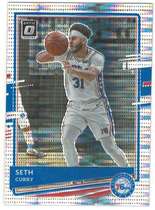 2020 Donruss Optic Silver Pulsar (Target Factory Set) #113 Seth Curry