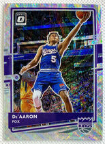 2020 Donruss Optic Silver Pulsar (Target Factory Set) #23 Deaaron Fox