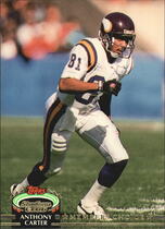 1992 Stadium Club Base Set #297 Anthony Carter MC