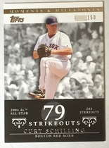 2007 Topps Moments and Milestones - Schilling #92-79 Curt Schilling