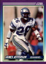 1990 Score Base Set #126 James Jefferson