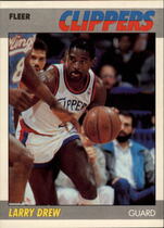 1987 Fleer Base Set #29 Larry Drew