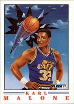 1991 Fleer Pro Visions #5 Karl Malone