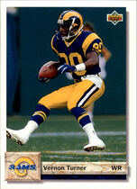 1992 Upper Deck Base Set #537 Vernon Turner