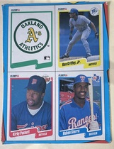 1990 Fleer Wax Box Cards #C-22 Kirby Puckett