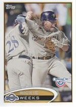 2012 Topps Opening Day #107 Rickie Weeks
