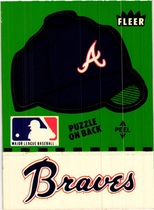 1982 Fleer Team Logo Stickers #NNO Braves