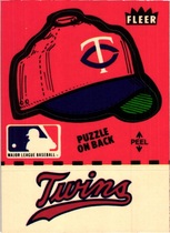 1982 Fleer Team Logo Stickers #NNO Twins