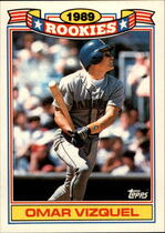 1990 Topps Rookies #28 Omar Vizquel