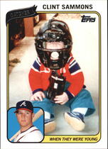 2010 Topps When They Were Young #CS Clint Sammons