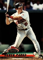 1993 Stadium Club Base Set #74 Derek Parks