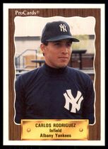 1990 ProCards Albany-Colonie Yankees #1178 Carlos Rodriguez