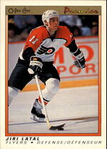 1990 O-Pee-Chee OPC Premier #59 Jiri Latal