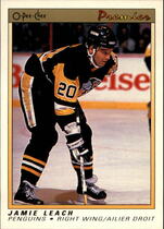 1990 O-Pee-Chee OPC Premier #60 Jamie Leach