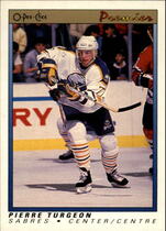 1990 O-Pee-Chee OPC Premier #124 Pierre Turgeon