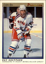 1990 O-Pee-Chee OPC Premier #106 Ray Sheppard