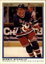1990 O-Pee-Chee OPC Premier #83 Bernie Nicholls