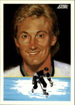1991 Score Base Set #346 Wayne Gretzky
