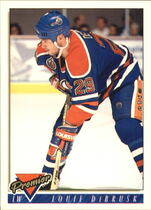 1993 Topps Premier #319 Louie DeBrusk