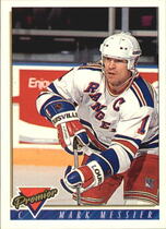 1993 Topps Premier #430 Mark Messier