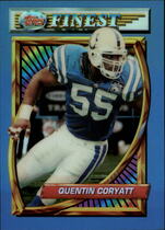 1994 Finest Base Set #166 Quentin Coryatt