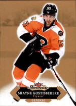 2016 Fleer Showcase #6 Shayne Gostisbehere