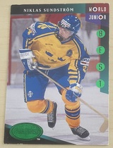 1993 Parkhurst Emerald Ice #506 Niklas Sundstrom