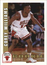 1992 NBA Hoops Base Set #364 Corey Williams