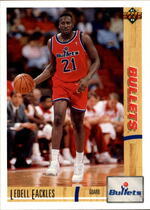 1991 Upper Deck Base Set #382 Ledell Eackles