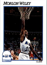 1991 NBA Hoops Base Set #410 Morton Wiley