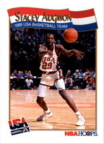 1991 NBA Hoops Base Set #566 Stacey Augmon