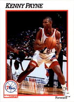 1991 NBA Hoops Base Set #413 Kenny Payne