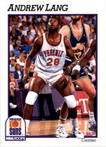 1991 NBA Hoops Base Set #419 Andrew Lang