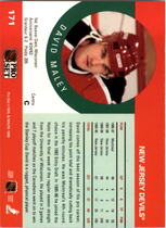 1990 Pro Set Base Set #171 David Maley