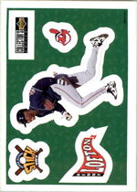 1997 Upper Deck Collectors Choice Stick'Ums Retail (No Number) #NNO Kenny Lofton