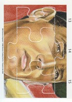 2002 Donruss Originals Ted Williams Puzzle #13-15 Ted Williams
