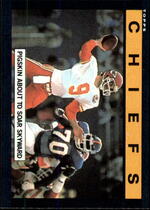 1985 Topps Base Set #269 KC Chiefs