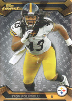 2013 Finest Base Set #23 Troy Polamalu