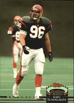 1992 Stadium Club Base Set #551 Natu Tuatagaloa