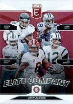 2019 Donruss Elite Elite Company #8 Amari Cooper|Derrick Henry|Joe Namath|Josh Jacobs|Kenyan Drake