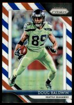 2018 Panini Prizm Prizm Red White and Blue #21 Doug Baldwin