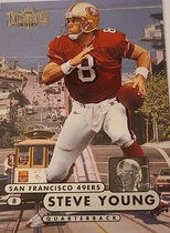 1998 Metal Base Set #17 Steve Young