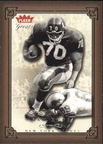 2004 Fleer Greats of the Game #27 Sam Huff