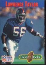 1990 Pro Set Collect-A-Books #19 Lawrence Taylor