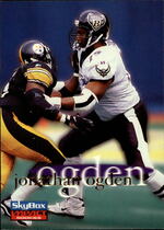 1996 SkyBox Impact Rookies #7 Jonathan Ogden
